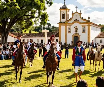 Cavalhadas de Pirenópolis: Tradição e Emoção em Goiás Cavalhadas de Pirenópolis: Tradição e Emoção em Goiás