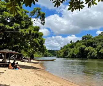 Descubra as Praias Fluviais de Nova Crixás em Goiás Descubra as Praias Fluviais de Nova Crixás em Goiás