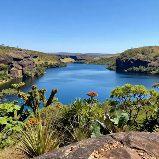 Descubra Lago Azul