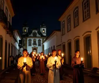 Entenda a Procissão do Fogaréu na Cidade de Goiás: Uma Tradicional Celebração Entenda a Procissão do Fogaréu na Cidade de Goiás: Uma Tradicional Celebração