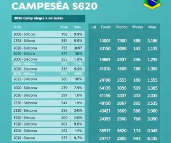 Resultado das eleições 2026 em Campo Alegre de Goiás (GO): como foi a votação no 1º turno votação Campo Alegre de Goiás 2026